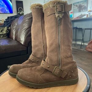 Women’s tall Skechers keepsake two buckle snow boots